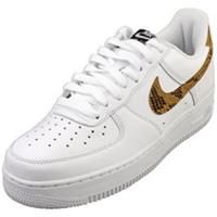 Nike Air Force 1 Low Retro Premium Mens Trainers in White Gold - 6 UK - 40 EU