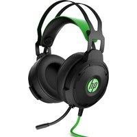 HP Pavilion Gaming 600 Headset with Green LED Ear Cup Lighting, 3.5 mm, 7.1 Virtual Surround Sound for Xbox One, PS4, PC & Phone
