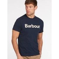 Barbour Men's Logo T-Shirt - New Navy - XXL