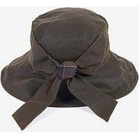 BARBOUR Women's Green Bucket Bucket Brambling Wax Hats Fall Winter 2025/26