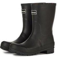 Barbour Banbury Mid Length Wellington Boot - Black