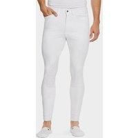 Men's Tri Factor Grip Knee Patch Breech White, White