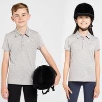 Childs Laguna Short Sleeved Polo Shirt, Grey