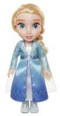 Disney Frozen 2 Elsa Adventure Doll, 14" Tall with Shimmery Ice Crystal Winged Cape, Boots & Gorgeous Hairstyle - for Ages 3+