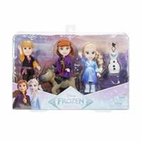 Nintendo Disney Frozen 2 Petite Doll Gift Set- Includes Key Characters Anna, Elsa, Kristoff, Sven and Olaf! Dolls Are Approximately 6 Inches Tall, Perfect For Any Frozen Fan! (211401)