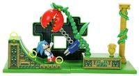 Sonic The Hedgehog Stardust Speedway Zone Playset with 2.5” / 6cm Sonic Action Figure. Features Universal Customisable Play Pieces, Iconic To The Video Game For Boys Aged 3+