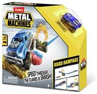 Zuru Metal Machines Road Rampage Set With Stunt Ramp BNIB Great Gift Idea