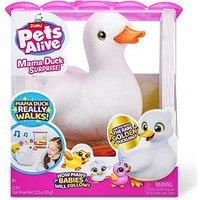 Pets Alive Mama Duck & Baby Surprise, Mama Duck, Electronic Pet Toy, Nurturing Play Surprise Hatching Interactive Girls Toy