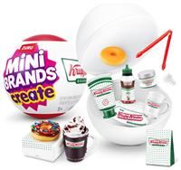 Mini Brands Create Krispy Kreme Create Series 1 Capsule by ZURU - Mini Collectibles Blind Packaging, DIY, Resin Play, Mini Replica Food, NOT Edible, 14+