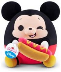 Snackles Disney 14-inch Plush (MICKEY) by ZURU, Plush with Snack Accessory