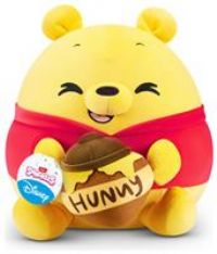 Snackles Disney 14-inch Plush (WINNIE THE POOH) by ZURU, Plush with Snack Accessory