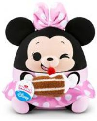 Snackles Disney 14-inch Plush (MINNIE) by ZURU, Plush with Snack Accessory