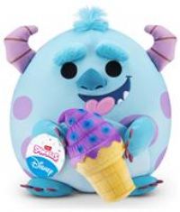 Snackles Disney 14-inch Plush (SULLEY) by ZURU, Plush with Snack Accessory