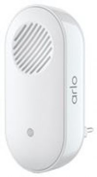 Arlo Certified Accessory, Arlo Chime 2, Audible Alerts, Built-in Siren, Customisable Melody, Connections Direct to Wi-Fi, Compatible with Arlo Video Doorbell, AC2001