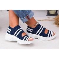 Women'S Slip On Sandals  5 Sizes & 5 Colours  Blue | Wowcher