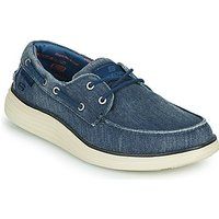 Skechers Men's Status 2.0 Lorano Boat Shoes, Blue Navy Canvas Nvy, 9 UK