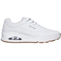 Skechers Men/'s Uno Stand on Air Sneaker, White Durabuck Trim, 12 UK