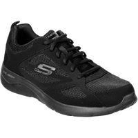 Skechers Men's Dynamight 2.0-fallford Trainers, Black Black Leather Mesh Pu Trim Bbk, 9 UK