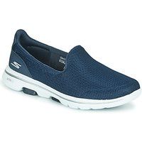 Skechers Women's Go Walk 5 Trainers, Blue Navy Textile White, 8 UK