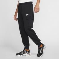 NIKE Men/'s M Nsw Club Pant Cargo Bb Sport Trousers, Black/Black/(White), S UK