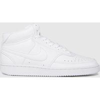 Nike WMNS NIKE COURT VISION MID, Women’s Basketball Shoes, White (white/white-white 100), 3 UK (36 EU)