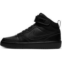 Nike Court Borough Mid 2 (GS), Unisex Kid's Road Running Shoe, Black/Black-Black, 3 UK (35.5 EU)