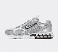Nike Air Zoom Spiridon Cage 2 Metallic Silver Men Casual Shoes CJ1288-001