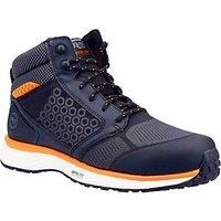 Timberland PRO Men/'s Reaxion NT FP S3 Construction Shoe, Black Russet Orange, 10 UK