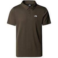 The North Face Mens Tanken Polo - Dark Brown
