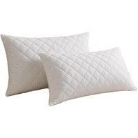 Pack Of 2 Or 4 Luxury Quilted Premium Hotel Style Memory Foam Pillows