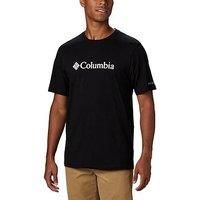 Columbia Men's CSC Basic Logo Short Sleeve T-shirt, Black, M