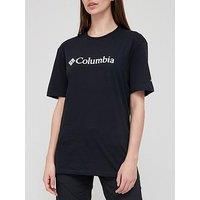 Columbia Men's CSC Basic Logo Short Sleeve T-shirt, Black, XL