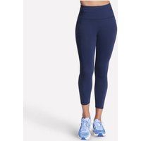 Debenhams Women's Skechers Goflex High Waist 7/8 Legging Ii Navy Blue Iris Pants | Size: XS