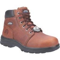Skechers WORKSHIRE, Men/'s Workshire, Brown (Brown Embossed Leather Brn), 14 UK (49.5 EU)