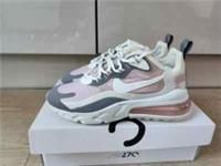 Nike Air Max 270 React Plum Chalk White Women's Trainers Shoes Size UK 2.5