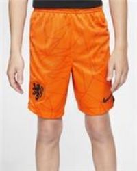 Netherlands Stadium 2020 Home Older Kids' Football Shorts - Orange