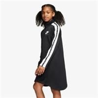 Nike Air Girl’s Short-Sleeve Dress Age 10-11 (Medium) - Black Grey CU2458 010