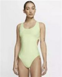 Nike Women's City Ready Run Gym Running Body Suit Volt Size Large CQ4331-701 - L Regular