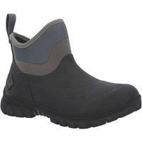 Muck Boots Women/'s Arctic Sport II Fleece Lined Waterproof Pull on Ankle Boot, Black, 8