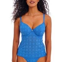 Freya Nomad Nights Tankini Top Lightly Padded Underwired Swim Tank Swimwear
