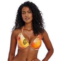Freya Miami Sunset Bikini Top Halter Non Padded Underwired Womens Swim 204904