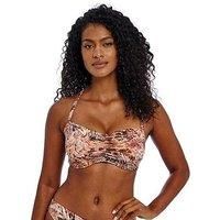Freya Desert Cat Uw Bandeau Bikini Top - Multi