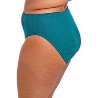 Elomi Zarla High Leg Brief Plus Size Briefs Embroidered Knickers Lined Lingerie