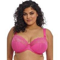 Elomi Women/'s Charley Underwire Plunge Bra-Stretch, Pink, 36FF