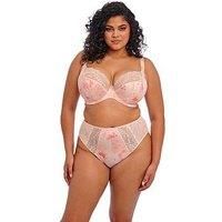 Elomi Lucie Bra Plunge Wired Three Section Stretch Lace Bras Lingerie