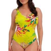 Fantasie Swim Women/'s Cala Macarella Underwire V-Neck Swimsuit with Adjustable Leg