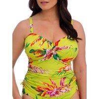 Cala Macarella Twist Front Tankini Top