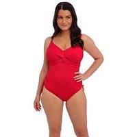 Fantasie Ottawa Underwired Twist Front Swimsuit - Red