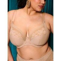 Elomi Nerina Underwire Plunge Bra - Stretch-Sahara