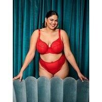 Elomi Teagan Brief High Leg High Rise Womens Full Figure Knicker Lingerie 302653